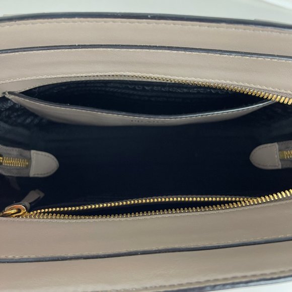 Prada Small Saffiano Gray Leather Tote - Authenticity Certified - Picture 13 of 13